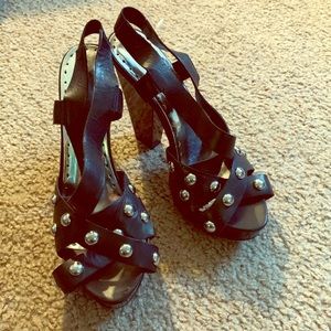 BCBGirls Size 8 Women’s Heels Black
